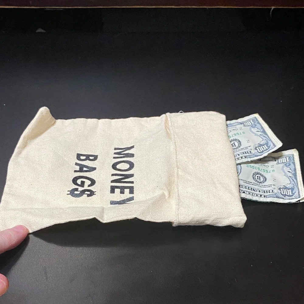 Vintage canvas money